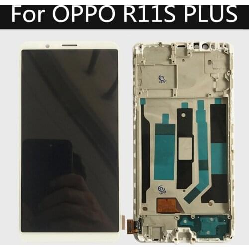 6.43" LCD For Oppo R11S PLUS / R11SPLUS LCD Display+Touch Screen with frame Digitizer Assembly Replacement Accessories