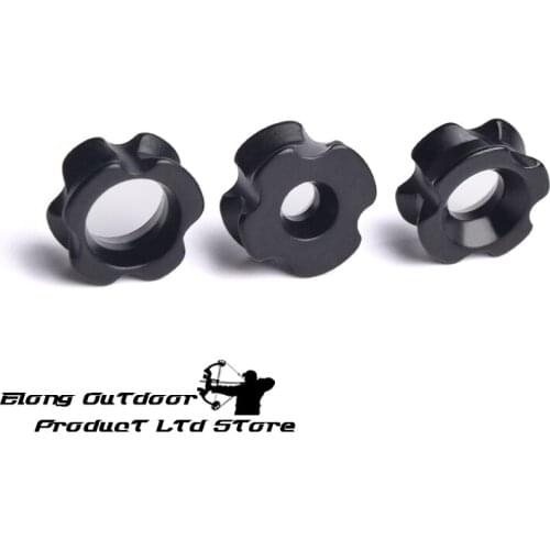 1/4'' 1/8" 3/16" Alloy Peep Sight Compound Bow Free Shipping Bow Sight Archery Bow Outdoor Sport Hunting 3 Pieces Black Color