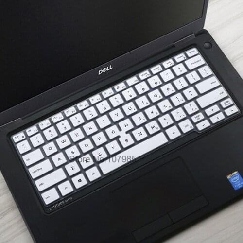 10pcs/lot For DELL LATITUDE 3300 3400 5300 5400 5401 7300 7400 Silicone Notebook laptop Keyboard cover protector skin