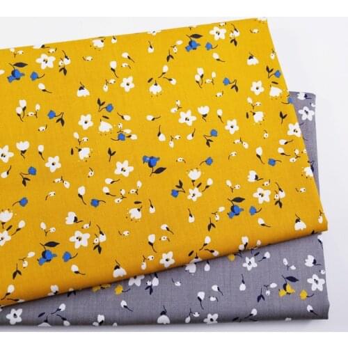 2pcs Childrens Cartoon Cotton Fabrics Handmade Crafts Rice rinting Fabrics Cartoon Printing Fabrics Handmade Sewing Accessories
