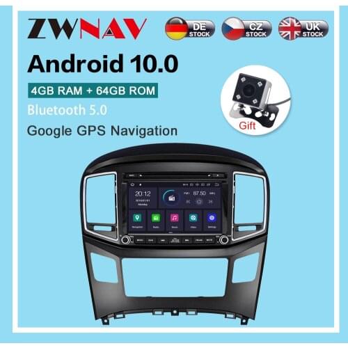Carplay Android 10 screen car Multimedia DVD Player for Hyundai H1 2016-2018 BT GPS Navigation Auto Radio Audio Stereo Head unit