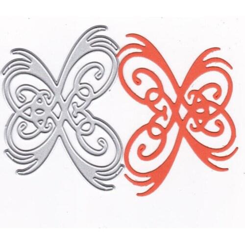 Butterfly Ornament Pattern Metal Cutting Dies Scrapbooking Album Photo Embossing Crafts Paper Cards Envelope Invitation Decor
