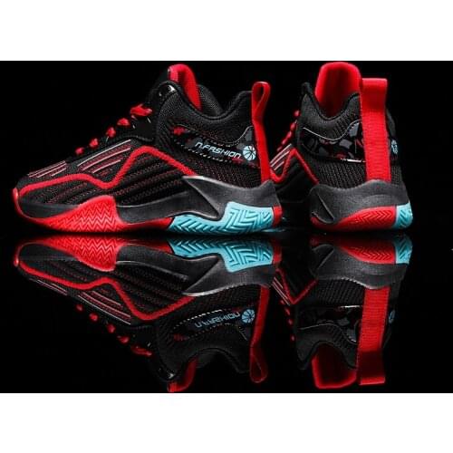 Boys Brand Basketball Shoes For Kids Sneakers Thick Sole Non-slip Children Sports Shoes Child Boy Basket Trainer Shoes