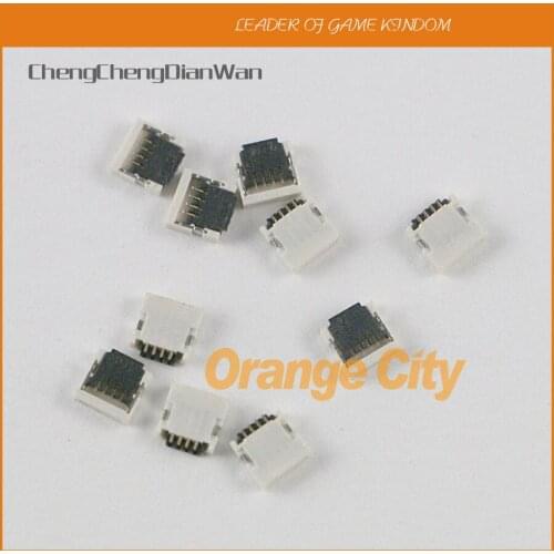 ChengChengDianWan 10PCS Backlit socket lcd screen socket jack connector for 2ds 3ds nds ndsl repair parts