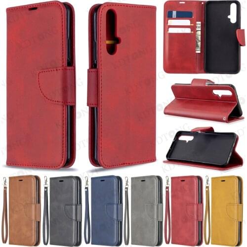 Business Flip Wallet With Card Slots PU Leather Case For HUAWEI Honor 20S 10 9 9X 9A 9S 8 8X 8A 8S 7S 7X 7C PRO Phone Case Cover