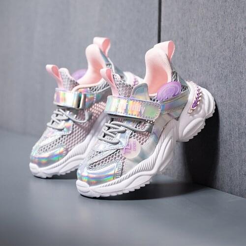 2021 Infant autumn New Childrens Sneakers Kids Sports Shoes For Girls Breathable Mesh Sneaker Girls tenis infantil Kids Shoes