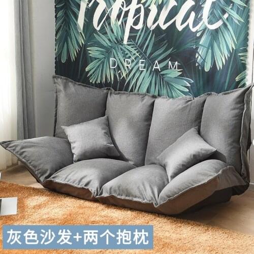 Lazy Sofa Tatami Folding Double Small Apartment Bedroom Simple Ground Sofa Bed Dual Purpose Couch Couches for Living Room