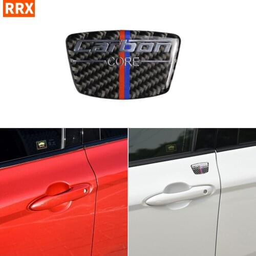 For Toyota Camry XV70 8th LE XLE V6 GA-K 2018-up Accessories B Pillar Door Post Body Carbon Fiber Modified Exterior Sticker
