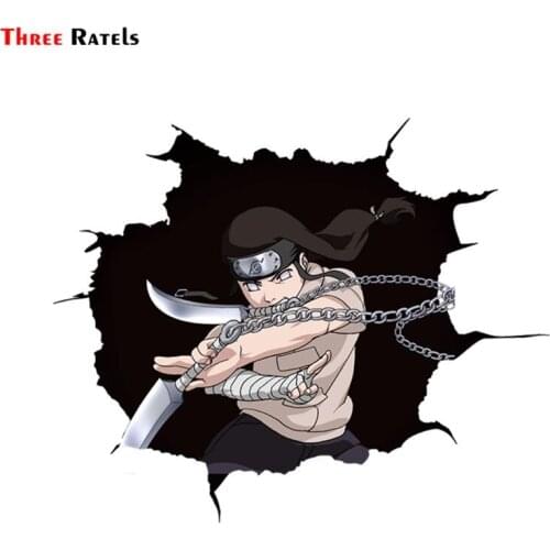 Three Ratels CHY38 cool Anime cartoon 3D sticker for car skateboard decal