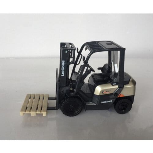 Collectible Alloy Model Gift 1:25 Scale Liugong CLG2030H Heavy Fork Lift Engineering Machinery Diecast Toy Model for Decoration