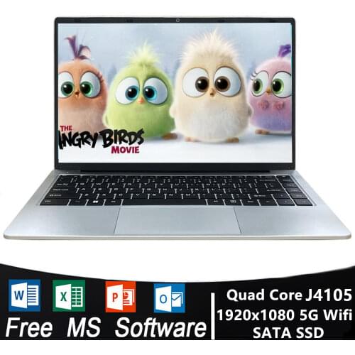 14 Inch RAM 8GB DDR4 ROM 128GB 256GB 512GB 1TB 2TB 3TB 4TB SSD Windows 10 laptop Intel Portable laptos Student Notebook 5G Wiff
