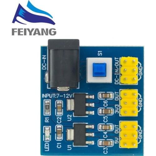 3.3V 5V 12V Multi Output Voltage Conversion DC-DC 12V to 3.3V 5V 12V Power Module