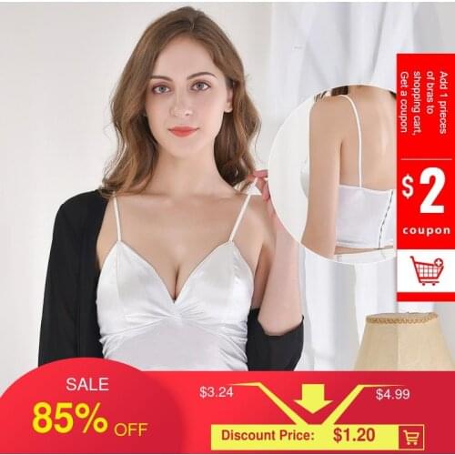 Backless deep V cup bras for women sexy underwear thin wire lingerie female white black brassiere soft push up ladies bralette