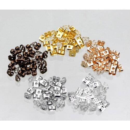 200Pcs Butterfiy Earrings Back High-grade Earrings For Ear Jewelry Accessories Fixed Beautiful Womans Earring