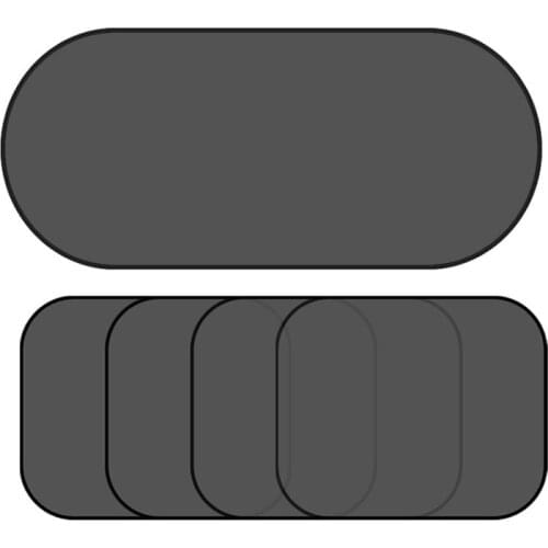 5-piece Mesh Sun Shade Set car Heat Insulation Sun Shade Suction Cup Front Gear Side Gear Rear Gear Car Sun Shade Set