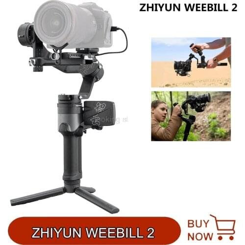 ZHIYUN WEEBILL 2 Camera Stabilizer SLR Handheld Gimbal, Three-axis Anti-shake, Video Shooting Vlog Video Photography Stand