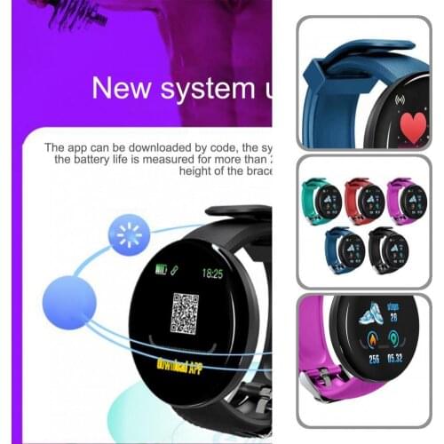 Unisex Powerful 1.3 Inch IP65 Waterproof Sport Watch Intelligent Smart Wristband Comfortable for Sports