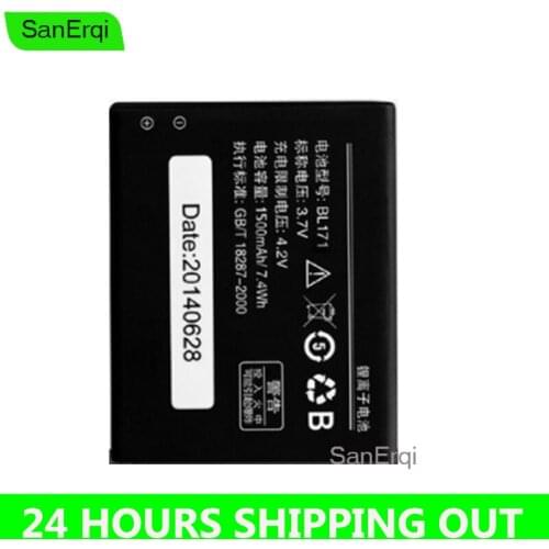 BL171 1500mAh Battery For Lenovo A319 A60 A500 A65 A390 A368 A390T A356 A370e BL-171 Battery