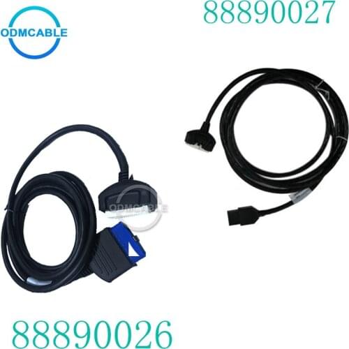 Automatic diagnostic tool 88890026 vcads diagnostic adapter 88890027 8-pin diagnostic cable for vcads OBD cable