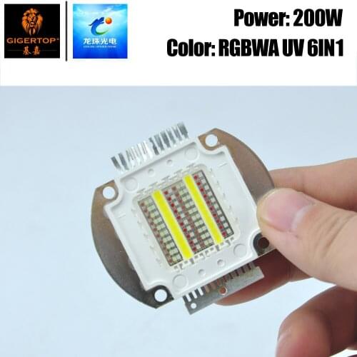 Freeshipping RGBWAP 6IN1 Color COB Led Lamp For Flood Spot Light Waterproof COB Par Cans Bulb 6 Color Leds China Supplier