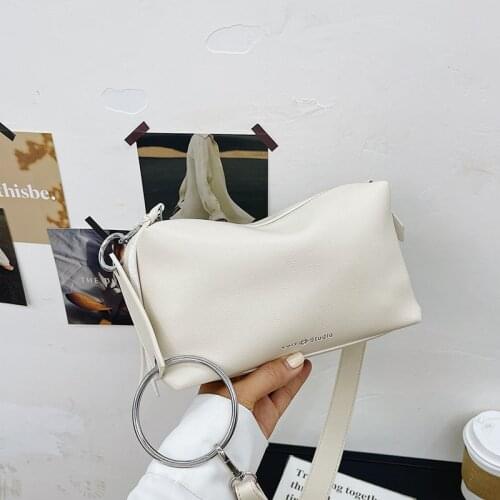 Ladies Fashion Crossbody Bags 2021 High Capacity Retro Shoulder Bag Handbag Female High Quality PU Leather Women Messenger Bag