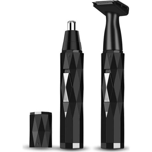 Electric Nose Hair Trimmer Face Ear Eyebrow Shaving Razor for Men USB Rechargeable Nose Hair Remover with Miniature Shaving Head