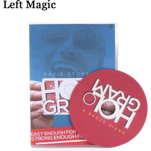 Hologram By David Stone (DVD+Gimmick) Magic Tricks Playing Card Poker Magic Props Close-Up Stage Accessory Illusion Funny Magic