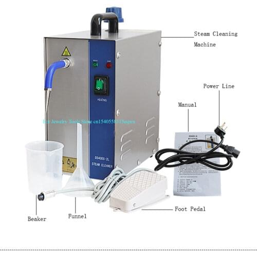 2L DS-400S Steam Cleaning Machine Jewelry Cleaning Tool