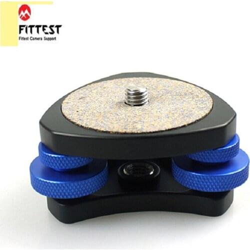 FITTEST Full Metal Pro Gradienter Surveying Camera Tripod Head Measurement Leveler Level Regulator 3/8 Screw Mount Panorami