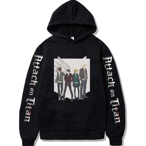Anime Attack on Titan Printed Men/woman Hoodie Long Sleeve Sweatshirt