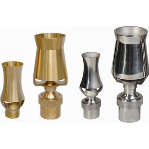 1/2" 3/4" 1" Brass Ice Tower Cascade Water Pool Fountain Nozzles