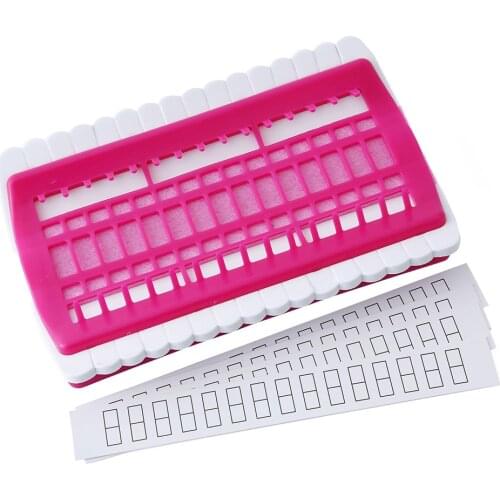 Practical Sewing Floss Thread Organizer Holder 30 Positions Cross Stitch Row Line Embroidery Floss Sewing Tool Accessories DIY