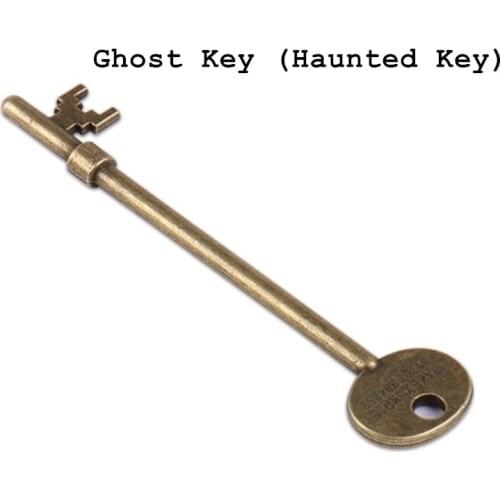 Ghost Key (Haunted Key) Magic Tricks Magia Skeleton Key Magician Close Up Illusions Gimmick Props Moving Appearing Mentalism Fun