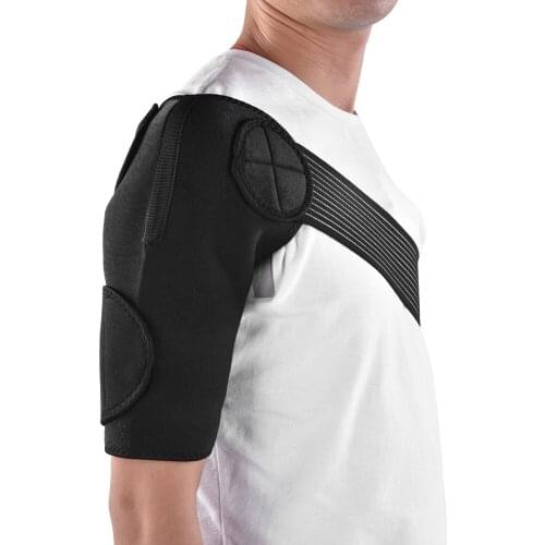 Shoulder Protector Elastic Sport Pain Relief Single Shoulder Pad Protector Brace Suitable for badminton, basketball, volleyball