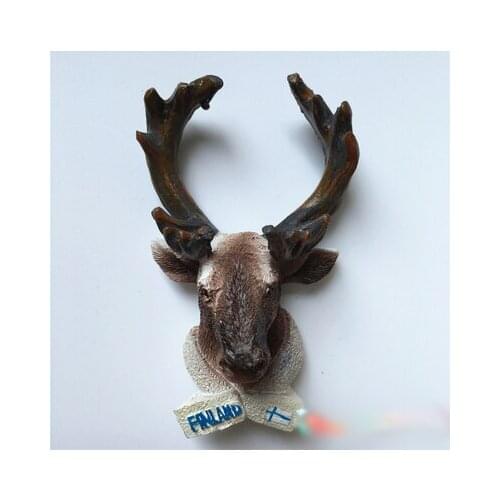 Christmas finnish elk deer silicone birthday cake decoration fandont chocolate mold