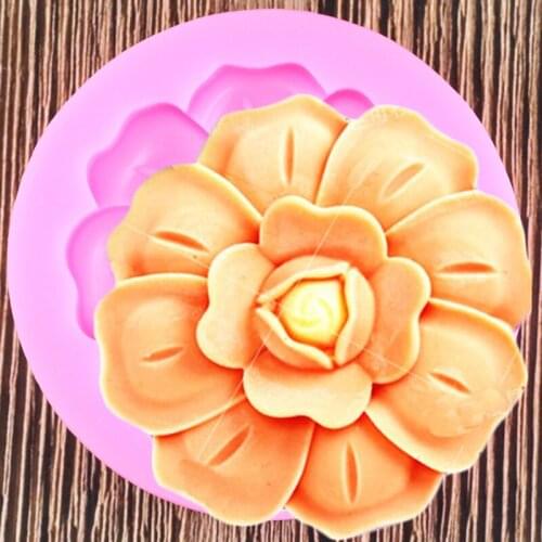 Flower Silicone Molds DIY Party Cake Decorating Tools Fondant Chocolate Gumpaste Mold Polymer Clay Candy Moulds