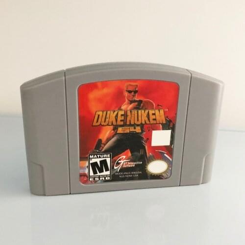 Save File The Legend Bros DK Series Duke Nukem 64 bit USA Version Video Game Cartridge Drop Shipping