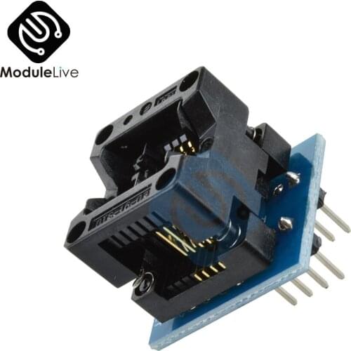 SOIC8 SOP8 to DIP8 EZ Programmer Adapter Socket Converter Module 150mil Diy Kit Electronic PCB Board Module