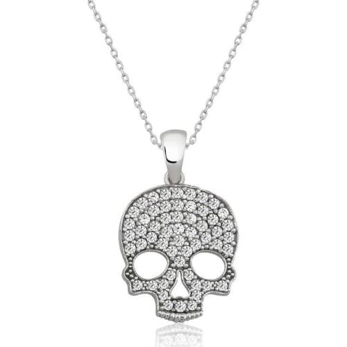 Tevuli 925 Sterling Silver Dry Head Lady Necklace