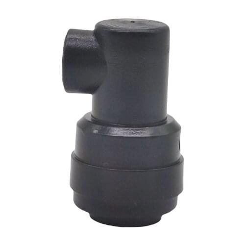 1/4 Pipe Feamle Elbow Connector 10/24 UNC Thread Water System Garden Misting Nozzle End Cap Fitting