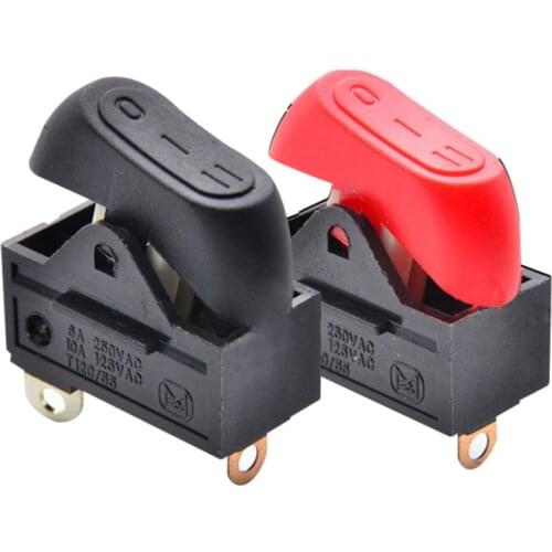 100PCs Hair dryer switch Rocker Switch 3 position ON OFF ON boat switch