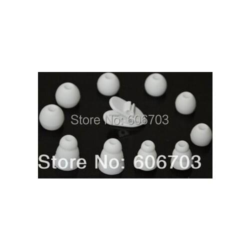 2 Sets white Replacement tips and ear buds earbuds for ALL Beats Tour / sony / UE In-Ear headphones 4mm inner diameter