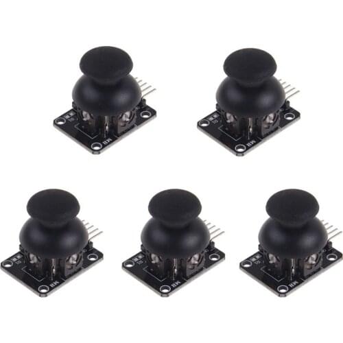 5 pcs For Arduino Dual-axis XY Joystick Module Higher Quality PS2 Joystick Control Lever Sensor KY-023 Rated 4.9 /5