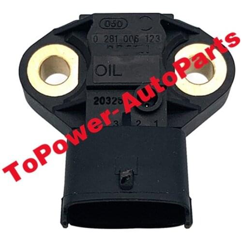 Intake Manifold Pressure MAP Sensor OEM 0281006123 504358206 42563048 48901930 1399522 for CUMMINSS FIATT FORDD IVECOO 100E17 E4