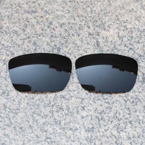 E.O.S Polarized Enhanced Replacement Lenses for Oakley Fuel Cell Sunglasses - Black Polarized
