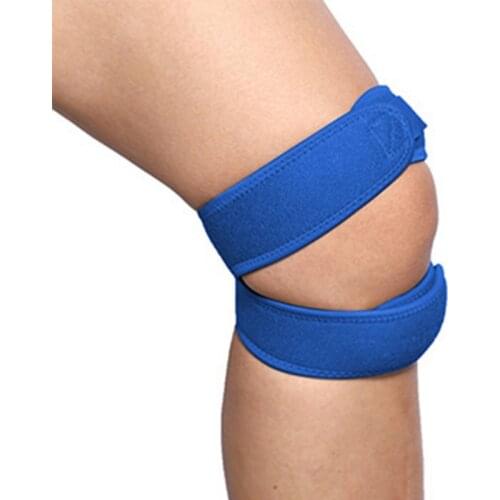 Fitness Silicone Patella Band Pressure Protection Running Mountaineering Breathable Knee Brace Sports