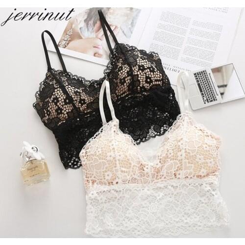 Jerrinut Sexy lace Bra BH Bras For Women Underwear Push Up Bralette Seamless Bra Wireless Bra Gorge Femme Brassiere Lingeri