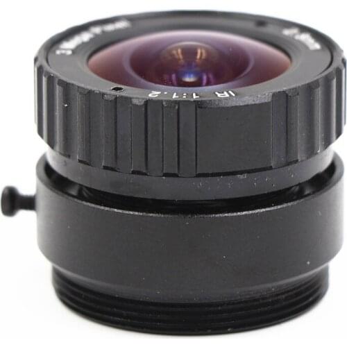 CCTV Camera 2.8mm Lens 3.0 MegaPixel Wide-angle 115 Degree CS Mount Infrared Night Vision Lens For CCTV Camera