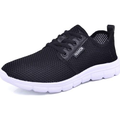 2019 Newest Breathable Tennis Shoes for Men Women Soft Light Sneakers Outdoor Sports Shoes Mens Trainers Cheap Plus Size 35-47