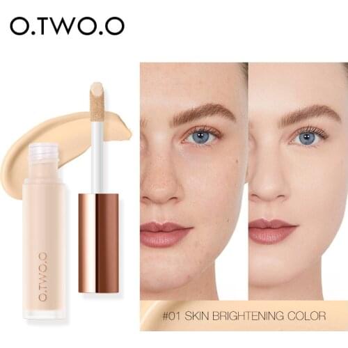 O.TWO.O Lightweight Concealer Long-lasting Waterproof Cover Dark Circles and Acne Marks Moisturizing